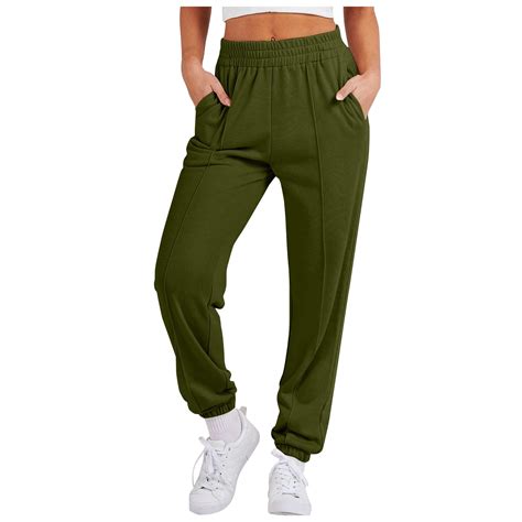 Susanny Jogger Sweatpants For Women Cinched Leg Joggers High Waisted