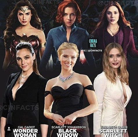 Dc Marvel Hottest Actresses Superhéroes Mujeres Hermosas Mujeres