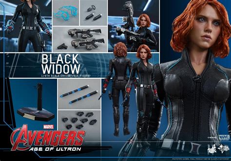 Avengers Black Widow Hot Toys Action Figure Unveiled