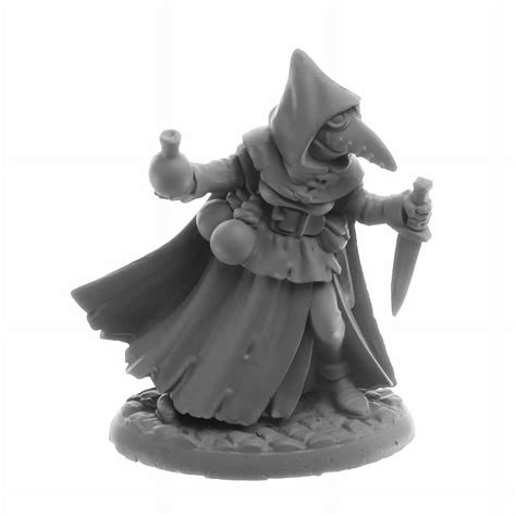 Sister Hazel Plague Doctor Miniature 25mm Heroic Scale Figure Dungeon