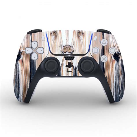 Wooden Wallpaper Skin Sticker For Ps5 Controllers