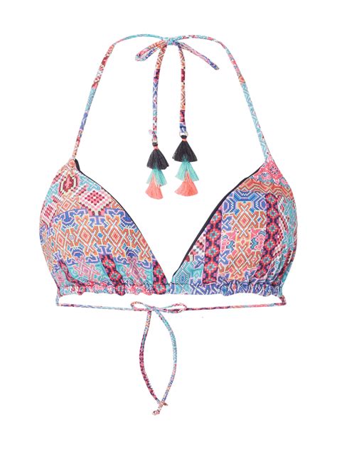 Shiwi Bikini Oberteil Mit Neckholder Pink Online Kaufen