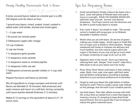 recipes with pork n beans 7