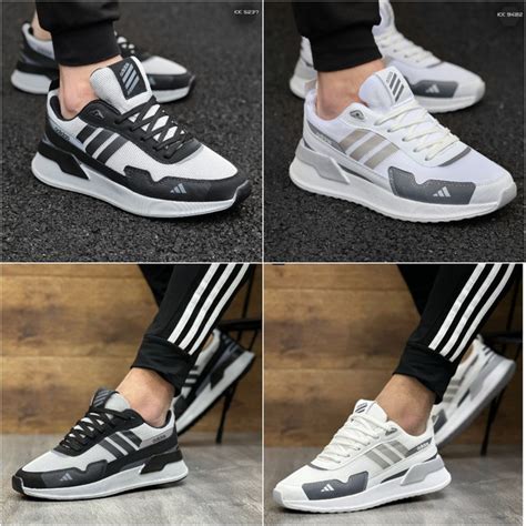 Купить Кроссовки Кеды Adidas Running Black and White Только 40-41, цена ...