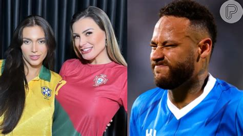 Foto Ex Amante De Neymar Provoca O Jogador Ap S Gravar Porn Andressa Urach Tem Mais