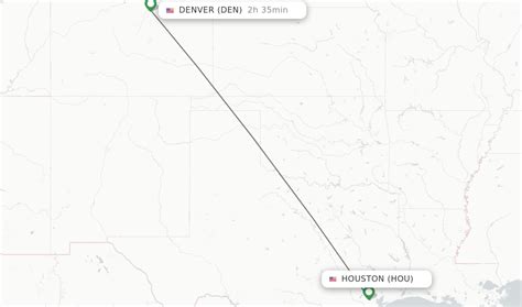 Direct Non Stop Flights From Houston To Denver Schedules