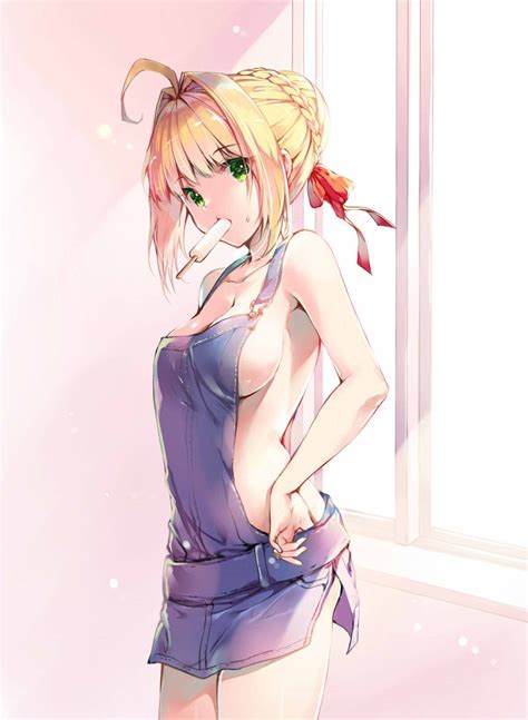 Naked Overalls Danbooru