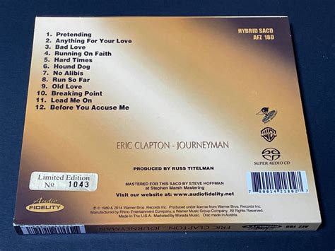 Yahoo オークション SACD Journeyman Eric Clapton ジャーニーマ