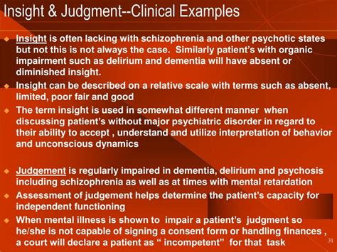 PPT - The Mental Status Examination PowerPoint Presentation, free ...
