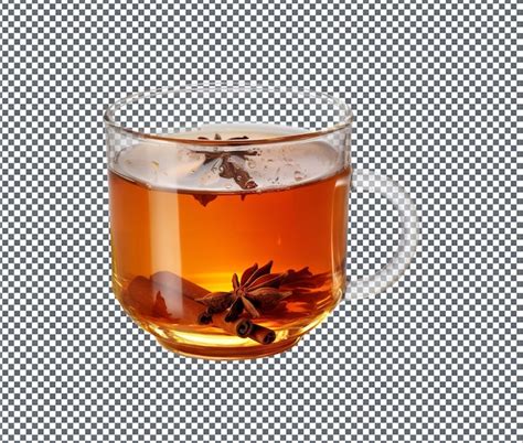 Premium PSD So Yummy Hot Brandy And Crme Isolated On Transparent Background