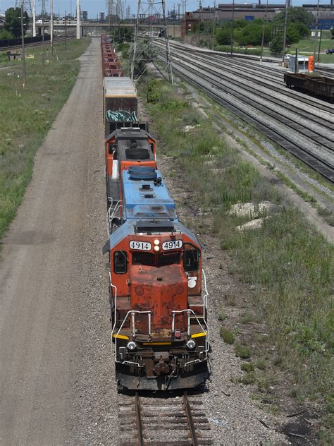 Fallen Flag On The Lakefront Gtw Gp38 2 4914 Leads Cn L512 Flickr