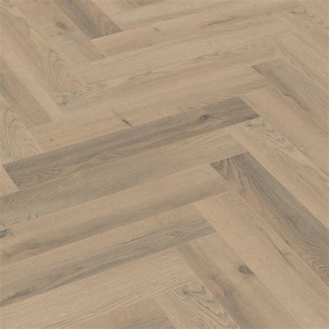 Lignum Fusion Twelve V Premium Greige Oak Herringbone Mm Laminate