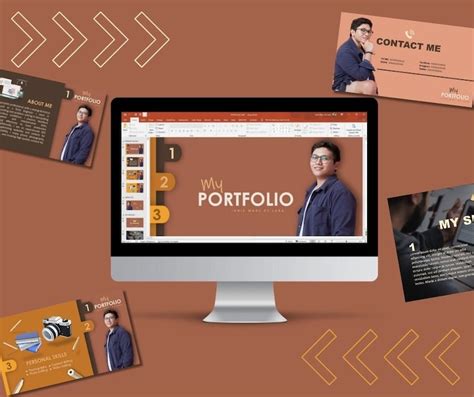 Professional Portfolio Powerpoint Template PPT Template Creative Design ...