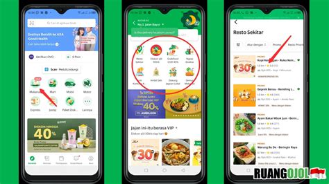 pesan grabbike grabfood  grab delivery terbaru