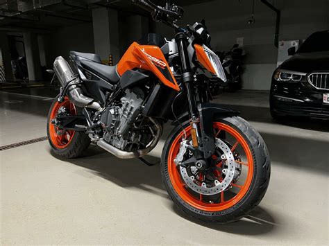 Купить б у KTM 790 Duke инжектор 6 передач в Москве оранжевый naked bike 2019 года на Авто ру