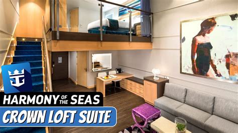 Harmony Of The Seas Crown Loft Suite Full Tour And Review 4k Royal