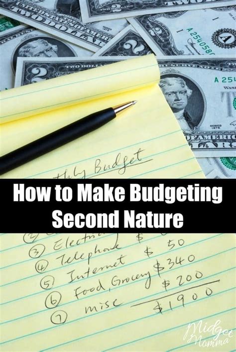 budgeting  nature midgetmomma