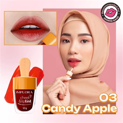 Jual Implora Cheek Lip Tint Model Ice Cream Jelly Tint Set