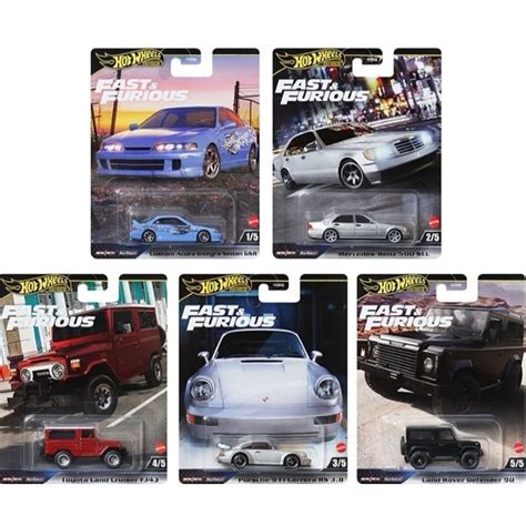 言選好物風火輪 Hot Wheels 玩命關頭系列 2024 G case 路虎 賓士 保時捷 豐田 Acura 蝦皮購物