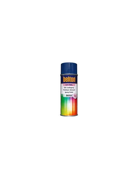 Peinture aérosol 400ml Ral 5010 Bleu Gentiane Belton