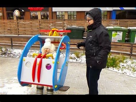 ЭЛИТНАЯ детская площадка для детей Я замерз на ней до СОПЛЕЙ | Дети ...