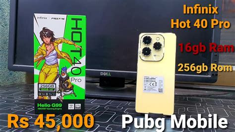 Infinix Hot 40 Pro Review Gaming Phone Pubg Mobile 2024 YouTube