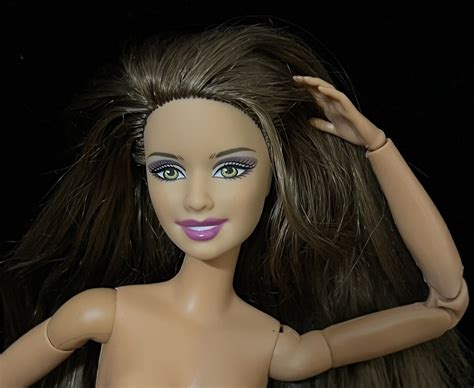 Fully Articulated Teresa Green Eyes Mattel Barbie Doll Nude For Ooak F Ebay