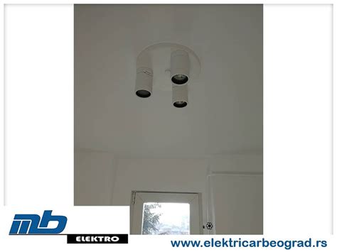 Ugradnja osvetljenja na plafonu | Električar Beograd