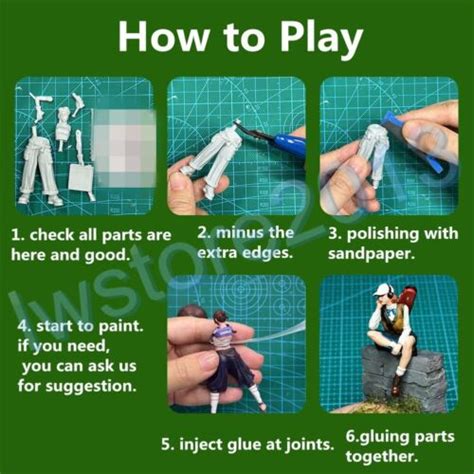 Sexy Naked Girl Unpainted Unassembled Resin Miniatures Figures Model Toys Ebay