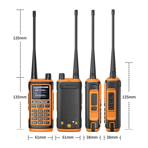 Baofeng Uv Plus Walkie Talkie W Tri Band Wireless Copy Frequency