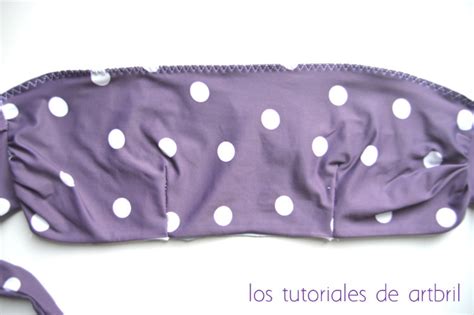 Los Tutoriales De Artbril Cosemos Juntas Un Bikini Parte Superior Palabra De Honor