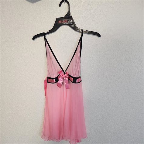Hot Pink Lingerie Top Great Layering Piece Pink Depop