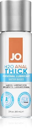 System JO H2O Anal Thick Anal Lubricant Gel Notino Co Uk