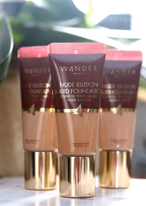 Product Spotlight Wander Beauty Nude Illusion Liquid Foundation Makeup And Beauty Blog