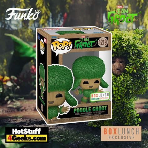 2023 New I Am Groot Poodle Groot Earth Day Funko Pop