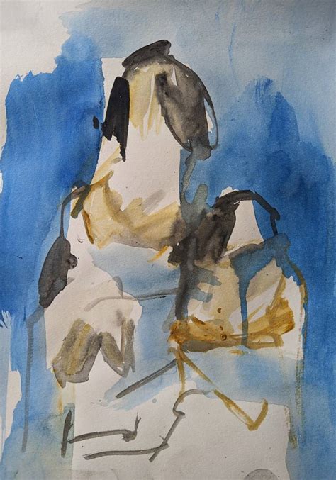 Nude Abstract F Painting By Jenwin Baby Saatchi Art