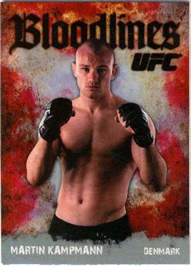 Ufc Topps Ufc Round Single Card Bloodlines Martin Kampmann Bl