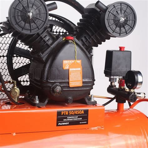 Компрессор Patriot PTR 50-450A [525306325] — цена, описание ...