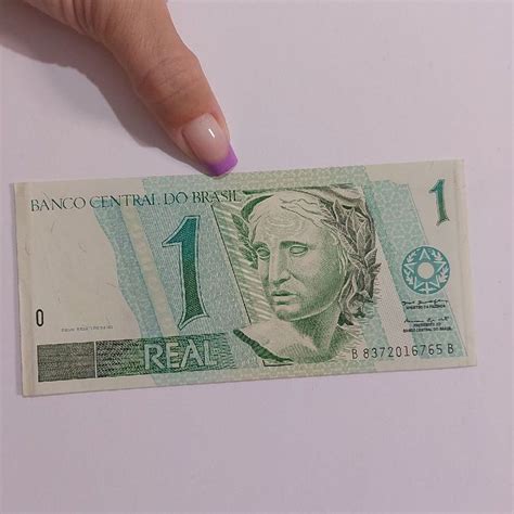 Cédula de 1 Real Antiga Item de Papelaria Nunca Usado 90182458 enjoei