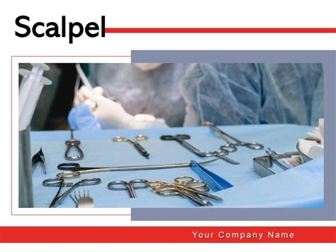 Scalpel Instrument Operation Surgery Surgical Scissor Presentation