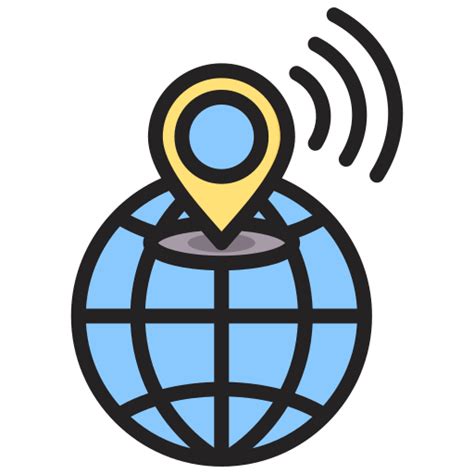 ip address generic outline color icon