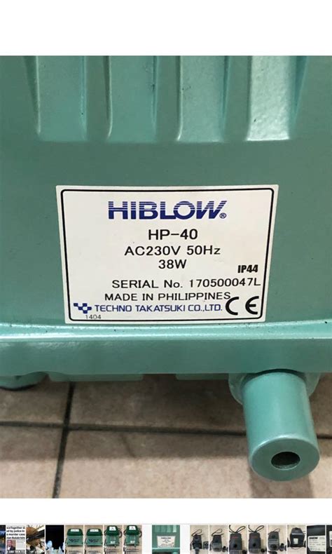 Eheim Pump 1260 HIBLOW HP 40 Air Pump Pet Supplies Homes Other