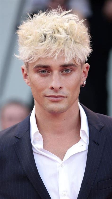 Pin By Robin Williams On Maxence Danet Fauvel Cool Blonde Hair Colour Men S Short Hair