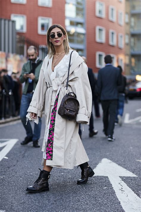 London Fashion Week Street Style Spring Day Cont