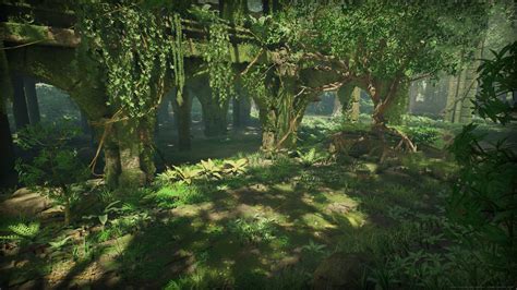 [UE5] Ruins In Jungle — polycount