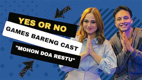 Antaranews Main Yes Or No Games Bareng Cast Film Mohon Doa Restu