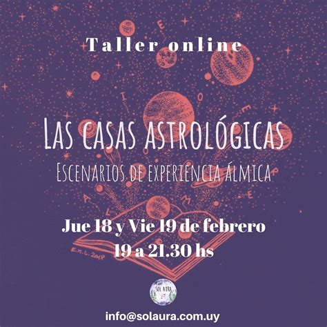 Las casas astrológicas - Taller online - Sol Aura