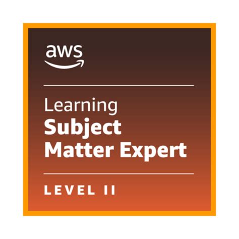Learning Subject Matter Expert (SME) II - Credly 