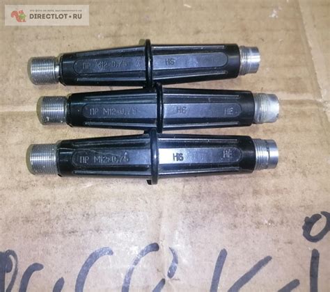 Калибр резьбовой пробка комплект пр не на оправке М12х0.75 6Н купить в ...