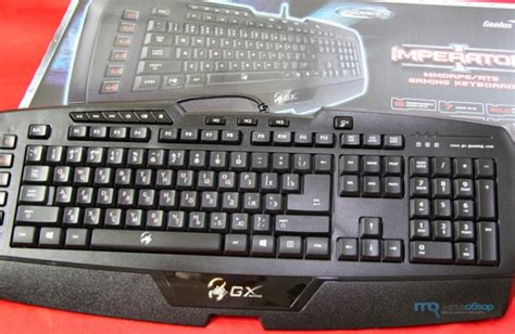 Обзор и тесты Genius Imperator. Механическая игровая клавиатура - MegaObzor